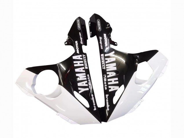 Carenados Moto Yamaha YZF 600 R6 2005 - Blanco Negro