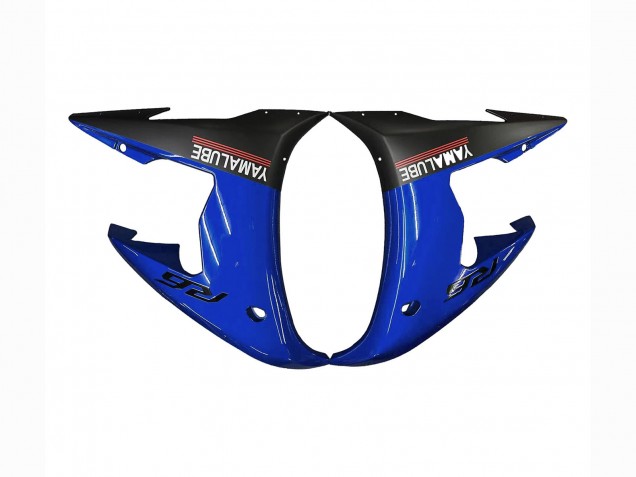 Carenados Moto Yamaha YZF 600 R6 2005 - Azul Blanco Negro Yamalube