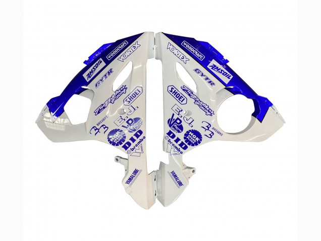 Carenados Moto Yamaha YZF 600 R6 2005 - Blanco Azul Yamalube