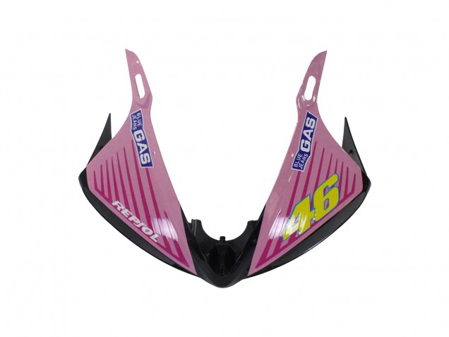 Carenados Moto Yamaha YZF 600 R6 2005 - Negro Rosa Amarillo Repsol 46