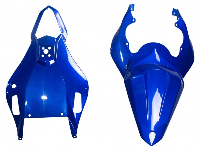 Carenados Moto Yamaha YZF 600 R6 2006-2007 - Azul Blanco Negro Brillante