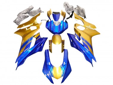 Carenados Moto Yamaha YZF 600 R6 2017-2023 - Oro Azul