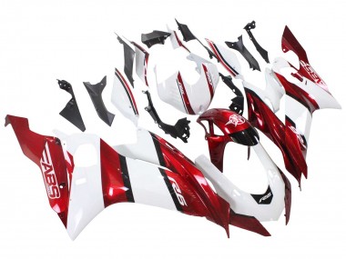 Carenados Moto Yamaha YZF 600 R6 2017-2023 - Blanco Rojo Negro