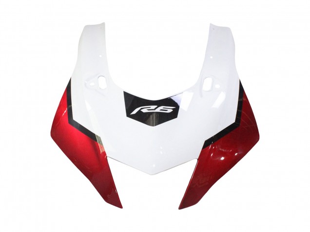 Carenados Moto Yamaha YZF 600 R6 2017-2023 - Blanco Rojo Negro