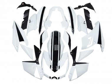 Carenados Moto Kawasaki Z1000 2010-2013 - Blanco Negro