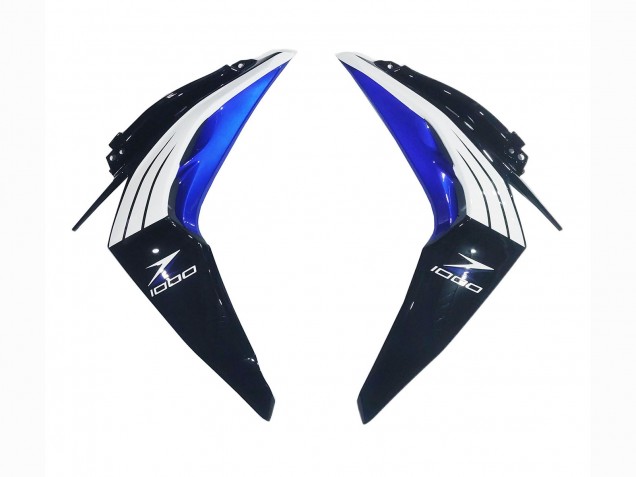 Carenados Moto Kawasaki Z1000 2014-2019 - Blanco Azul Negro