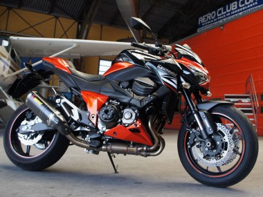 Carenados Moto Kawasaki Z1000 2014-2019 - Rojo Blanco Naranja Negro