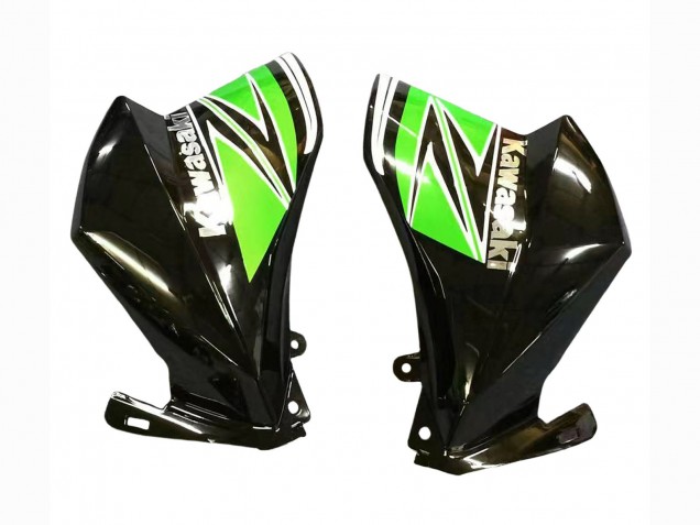Carenados Moto Kawasaki Z800 2013-2018 - Verde Negro Brillante