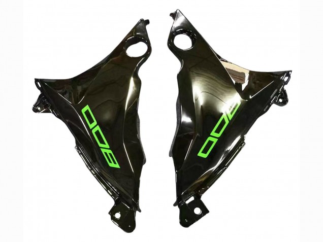 Carenados Moto Kawasaki Z800 2013-2018 - Verde Negro Brillante