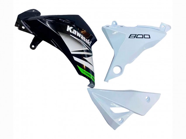 Carenados Moto Kawasaki Z800 2013-2018 - Blanco Negro Brillante Verde