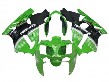Carenados Moto Kawasaki ZX12R 2002-2006 - Verde Negro Blanco