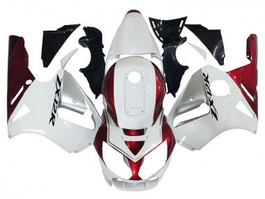 Carenados Moto Kawasaki ZX12R 2002-2006 - Blanco Rojo Negro