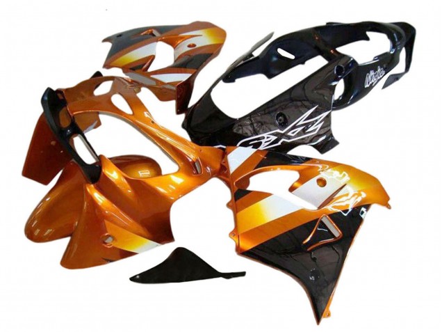 Carenados Moto Kawasaki ZX9R 2000-2001 - Naranja Negro