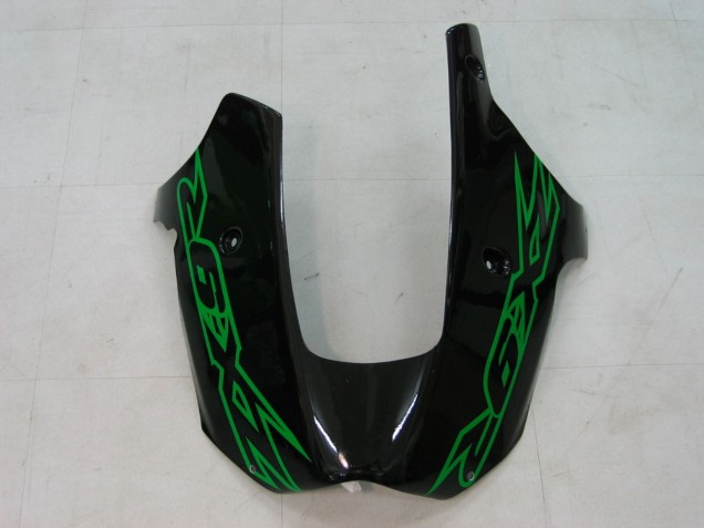 Carenados Moto Kawasaki ZX9R 2000-2001 - Verde Plata Negro