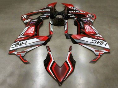 Carenados Moto Honda CBR650R 2021-2023 - Blanco Rojo Negro Brillante HRC