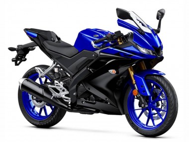 Carenados Moto Yamaha YZF R15 2018-2024 - Azul Negro Mate