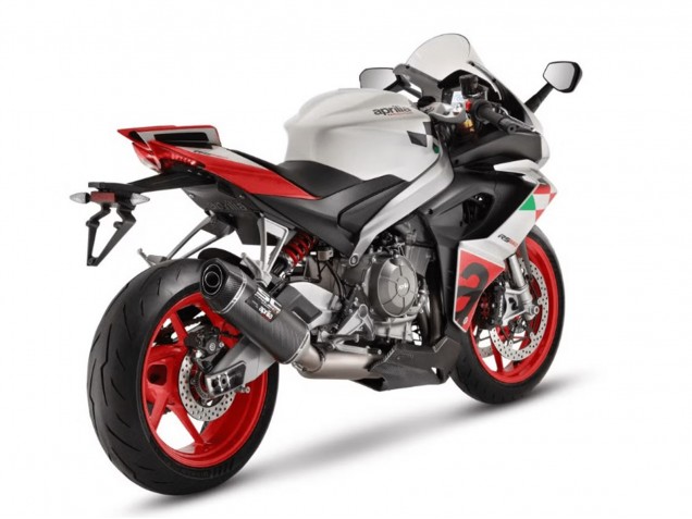 Carenados Moto Aprilia RS660 2020-2024 - Blanco Rojo Negro FibraCarbono Verde