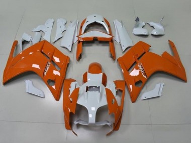 Carenados Moto Yamaha FJR1300 2013-2015 - Naranja Blanco