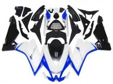 Carenados Moto Aprilia RSV4 1000 2009-2015 - Blanco Azul Negro