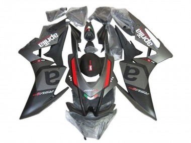 Carenados Moto Aprilia RSV4 1000 2009-2015 - Negro Mate Gris Rojo