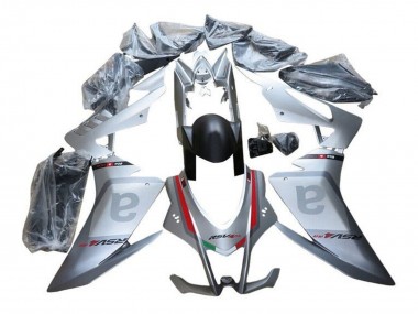 Carenados Moto Aprilia RSV4 1000 2016-2020 - Plata Gris Rojo Negro