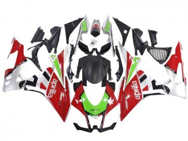 Carenados Moto Aprilia RSV4 1000 2016-2020 - Rojo Verde Plata Negro