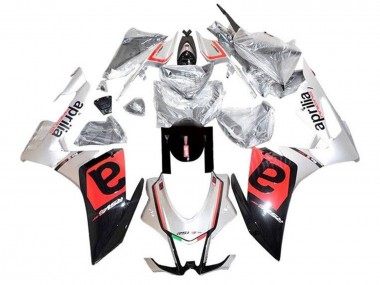 Carenados Moto Aprilia RSV4 1000 2016-2020 - Plata Negro Rojo