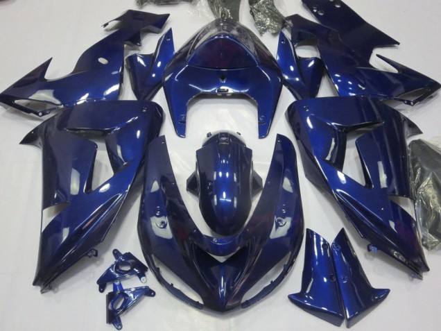 Carenado Moto Kawasaki ZX10R 2006-2007 - Azul Oscuro