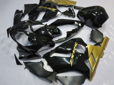 Carenados Moto Kawasaki ZX12R 2002-2006 - Negro Brillante Oro