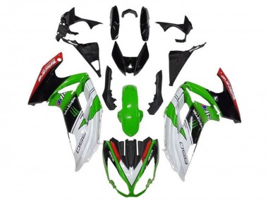 Carenados Moto Kawasaki Ninja 650 EX650 2012-2016 - Blanco Verde Negro Rojo Monstruo