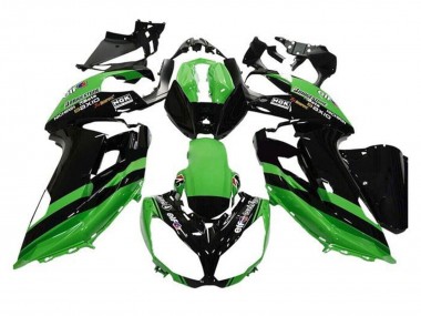 Carenados Moto Kawasaki Ninja 650 EX650 2012-2016 - Verde Negro Raya