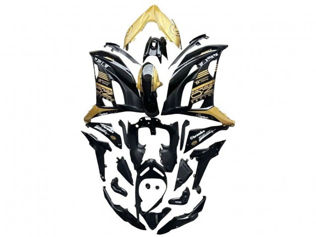 Carenados Moto Kawasaki Ninja 650 EX650 2017-2019 - Oro Negro