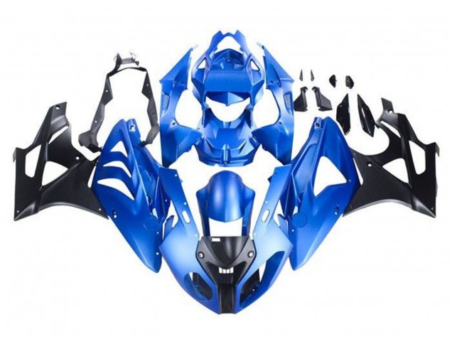 Carenado Moto BMW S1000RR 2009-2014 - Azul Negro Brillante