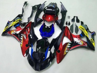 Carenados Moto BMW S1000RR 2009-2014 - Rojo Azul Amarillo Negro Tiburón