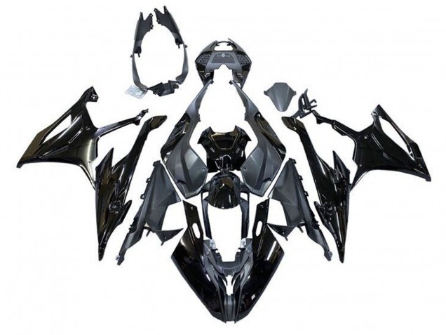 Carenados Moto BMW S1000RR 2019-2022 - Negro Brillante Negro Mate