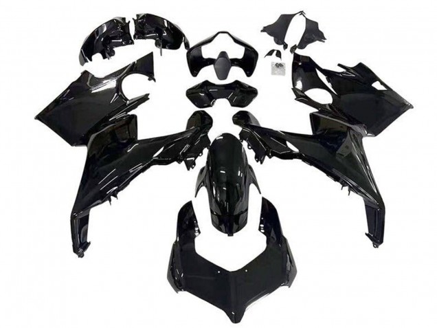Carenados Moto Ducati Panigale V4 V4S 2018-2019 - Negro Brillante