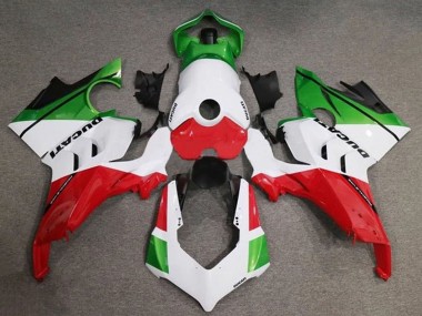 Carenados Moto Ducati Panigale V4 V4S 2020-2021 - Blanco Rojo Verde Negro