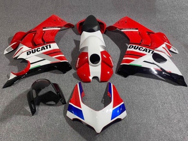 Carenados Moto Ducati Panigale V4 V4S 2020-2021 - Blanco Rojo Azul Negro Brillante
