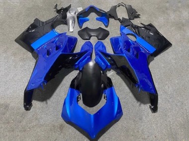 Carenados Moto Ducati Panigale V4 V4S 2020-2021 - Azul Negro Brillante
