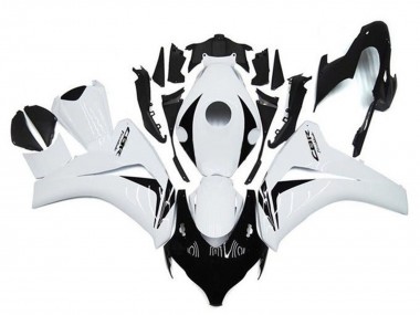 Carenados Moto Honda CBR1000RR 2008-2011 - Blanco Negro Brillante