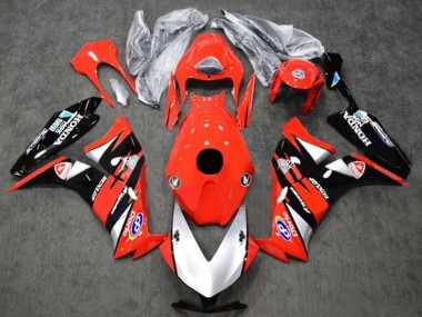 Carenados Moto Honda CBR1000RR 2012-2016 - Rojo Plata Negro Brillante