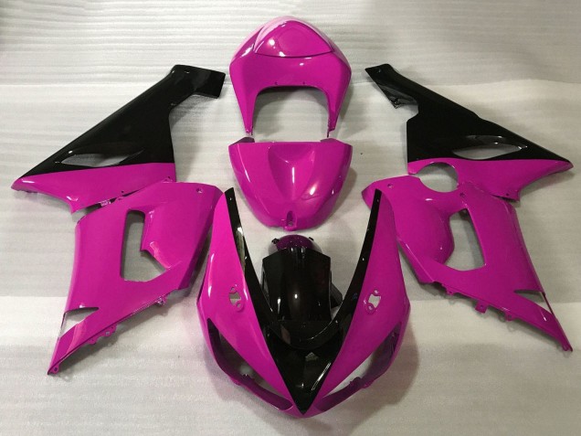 Carenados Moto Kawasaki ZX6R 2005-2006 - Rosa Negro