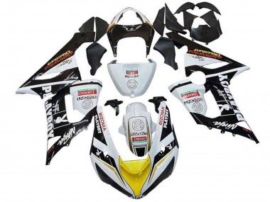 Carenados Moto Kawasaki ZX6R 2005-2006 - Blanco Negro Amarillo Rojo Rizoma Playboy