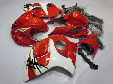 Carenados Moto Suzuki GSXR 1300&nbsp;Hayabusa 2008-2020 - Rojo Blanco Negro Calcomanía