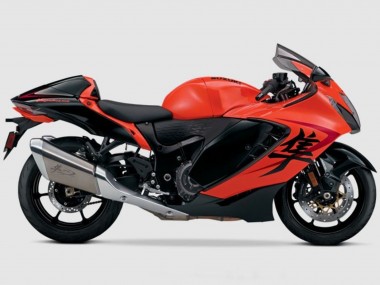 Carenados Moto Suzuki GSXR 1300&nbsp;Hayabusa 2021-2025 - Naranja Negro Mate