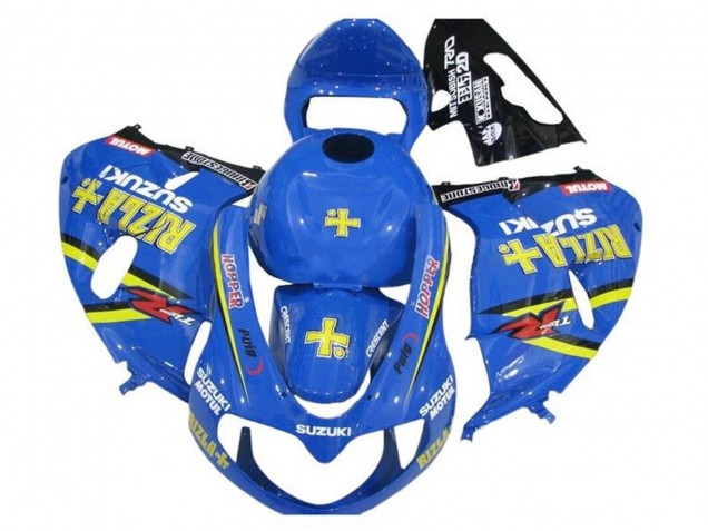 Carenados Moto Suzuki TL1000R 1998-2003 - Azul Amarillo Negro Rizla Hopper Motul
