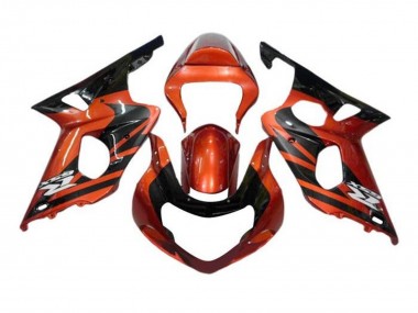 Carenados Moto Suzuki GSXR1000 2000-2002 - Naranja Negro
