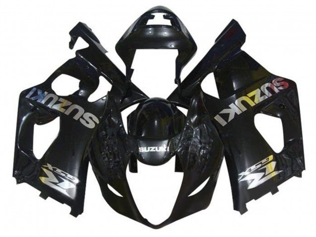 Carenados Moto Suzuki GSXR 1000 2003-2004 - Negro Brillante Chrome