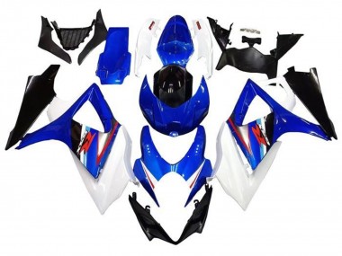 Carenados Moto Suzuki GSXR 1000 2005-2006 - Blanco Azul Negro Rojo