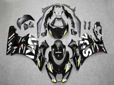 Carenados Moto Suzuki GSXR1000 2017-2024 - Negro Blanco Amarillo